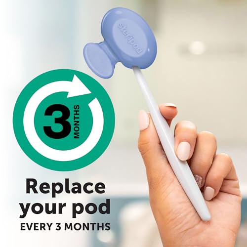 Steripod Clip-On Toothbrush Protector, Keeps Toothbrush Fresh and Clean, Fits Most Manual and Electric Toothbrushes, 1 Count - Image 5