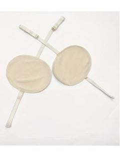 OMEVE 1pair Washable Underarm Sweat Pads, Armpit Sweat Absorbing Guards, Dress Sweat Perspiration Pads  - Image 2