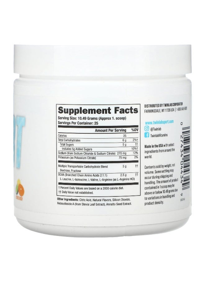 Twinlab Twinlab, Sport Hydration, Citrus Rush, 9.25 oz (262.25 g)  - Image 2