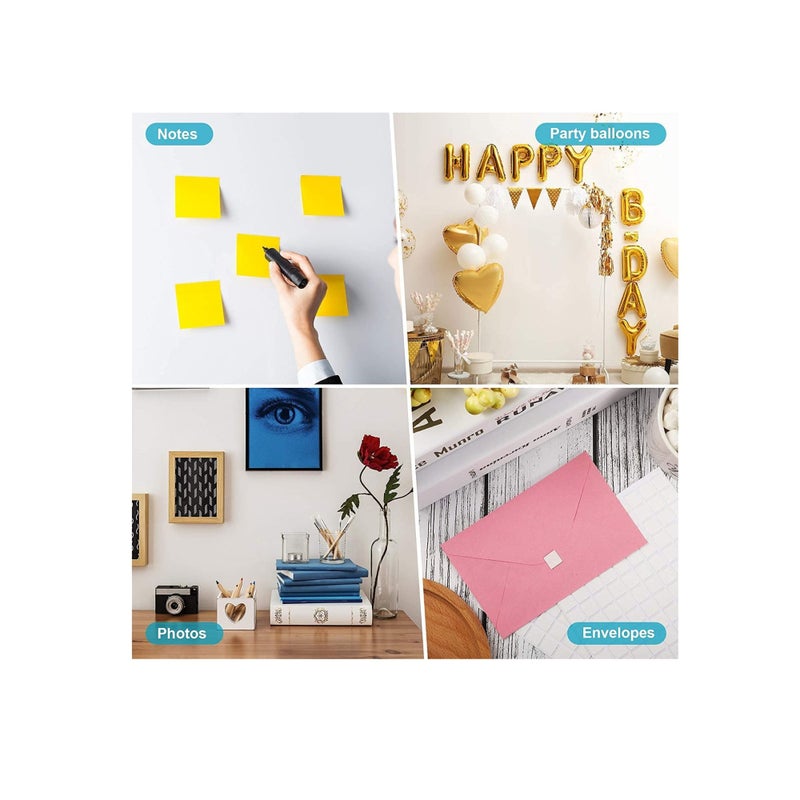 Zikra 1000 capsules Poster Adhesive Putty Non Toxic Reusable and Removable Removable Wall Safe Tack Putty for Hanging Pictures Poster Photo Frames Hand Handles Photography - Image 2