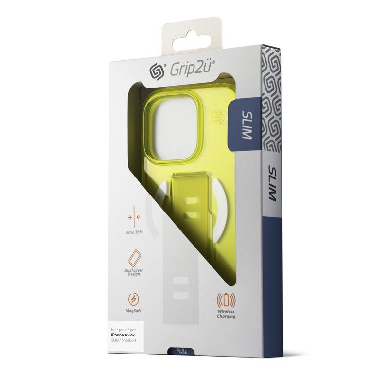 Grip2U iPhone 16 Pro SLIM Sherbert – Premium Protective Accessory, Durable Material, Shock Resistant - Image 4