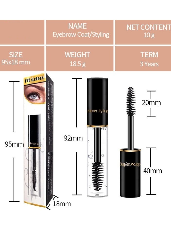 Excefore - Eyebrow Gel, Clear Eyebrow Setting Gel, Tinted Eye Brow Mascara, Long Lasting Waterproof Smudge Proof Liquid Eye Makeup Kit, Brow Repair Liquid Brow Styling Beauty, Gift for Women - Image 1