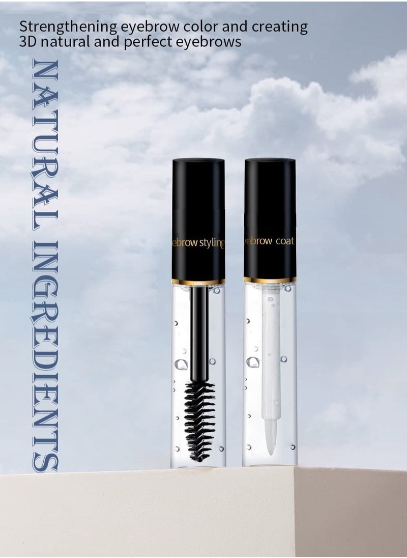 Excefore - Eyebrow Gel, Clear Eyebrow Setting Gel, Tinted Eye Brow Mascara, Long Lasting Waterproof Smudge Proof Liquid Eye Makeup Kit, Brow Repair Liquid Brow Styling Beauty, Gift for Women - Image 1