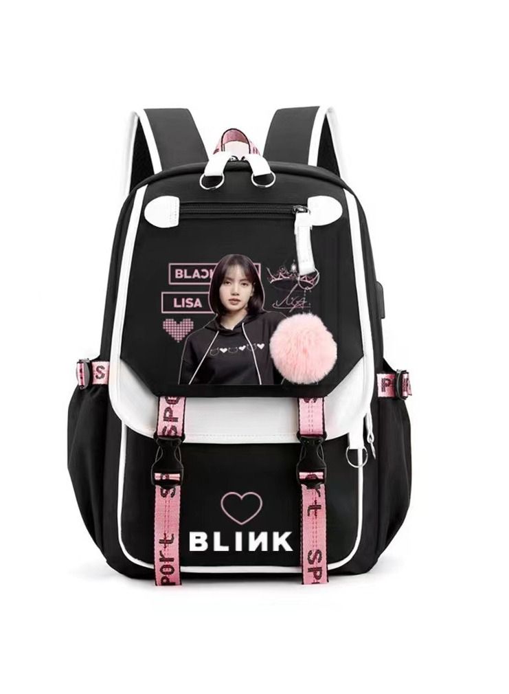 LISA Casual Backpack With USB Port For Men And Women  - Image 1