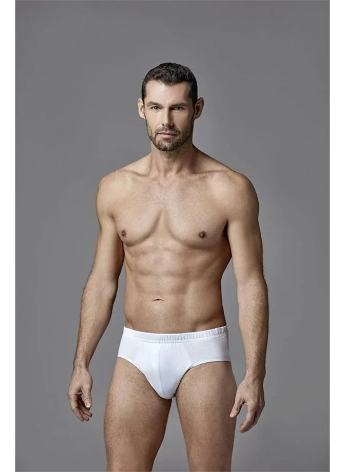 إيروس Ers034 Men's Slip (Double Pack) - White