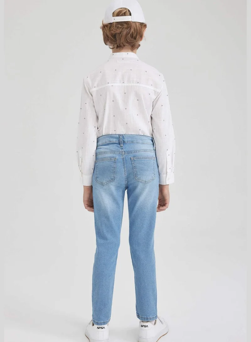 ديفاكتو Boy Slim Fit Denim Trousers