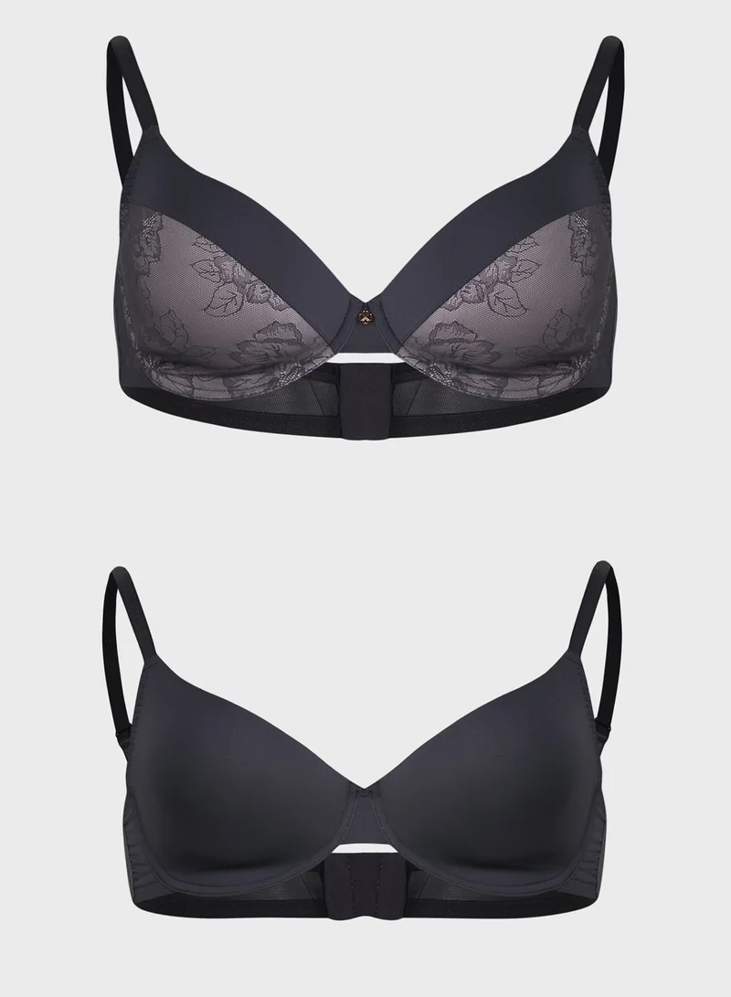 Dorina 2 Pack Alice Demi Bras