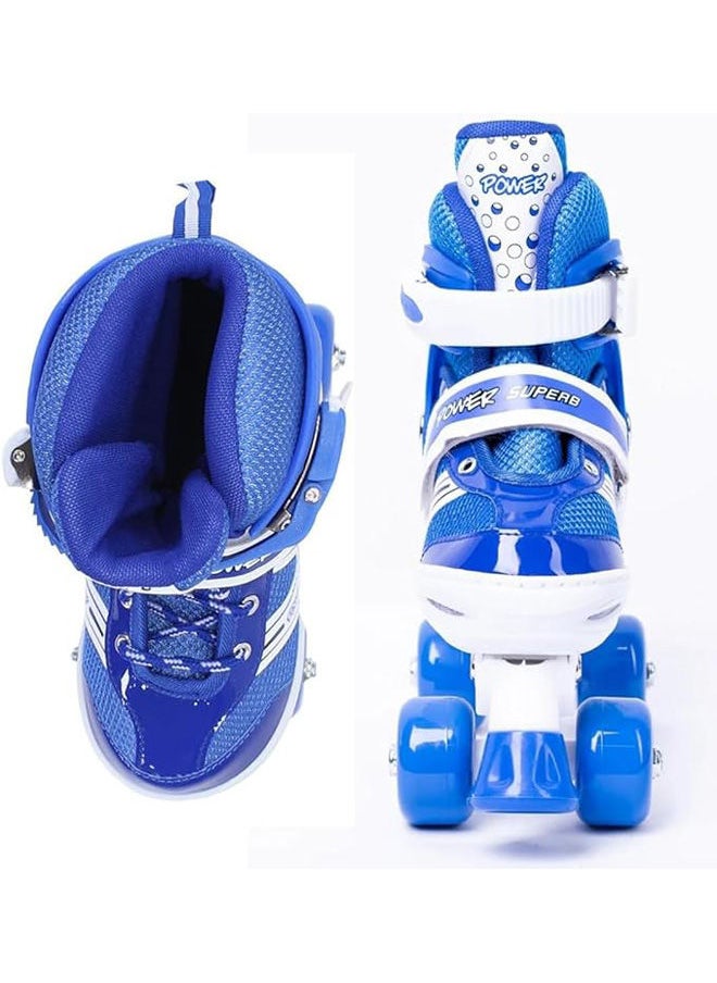 POWER - Roller Skates For Beginners, Adjustable Four-Wheel Size Small - Image 1