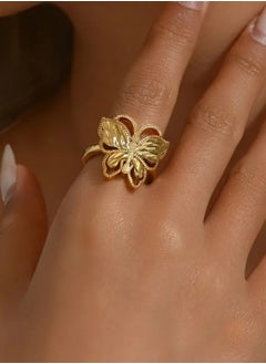 GOLDMAX 21k Gold Plated Ring For Women One Size  - Image 2