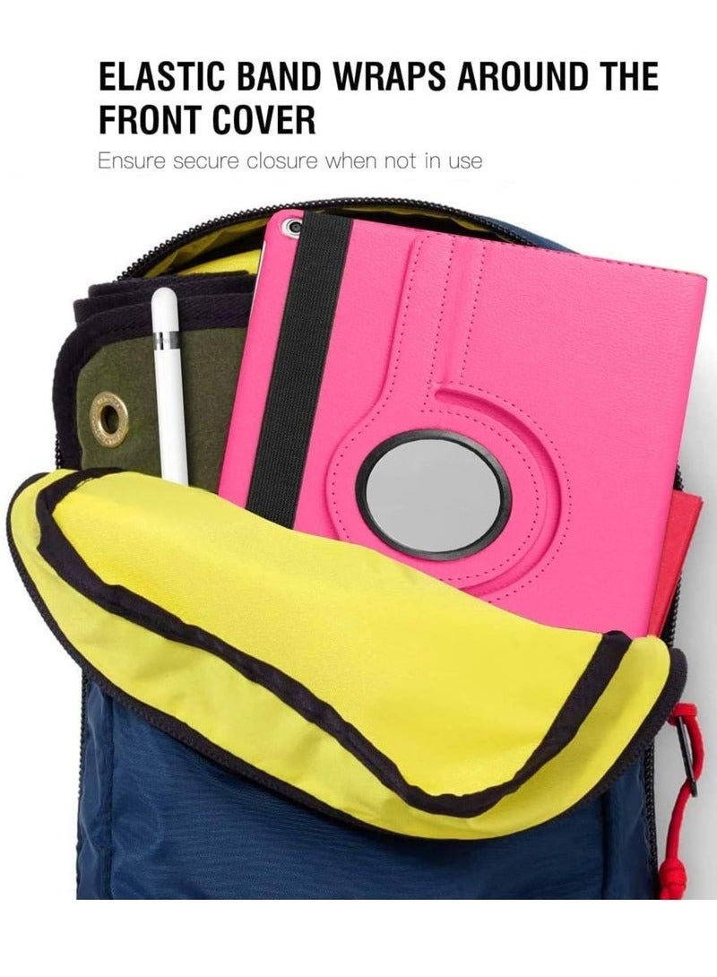 IAF Galaxy Tab A9 Case - 360Â° Rotatable Tablet Cover for Samsung Galaxy Tab A9 8.7 Inch (2023, SM-X200/SM-X205/SM-X207) - PU Leather Protective Cover with Auto Wake/Sleep - Pink - Image 5