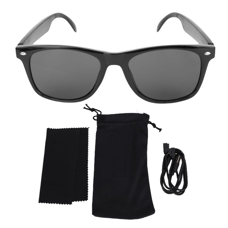 AI Translation Bluetooth Glasses: 100+ Languages 98% Accuracy, Bluetooth 5.3 Stable Connection - Lightweight Stylish Design, Long 5-6 Hour Battery Life for Business Trips, Travel, Daily Communication - Image 1