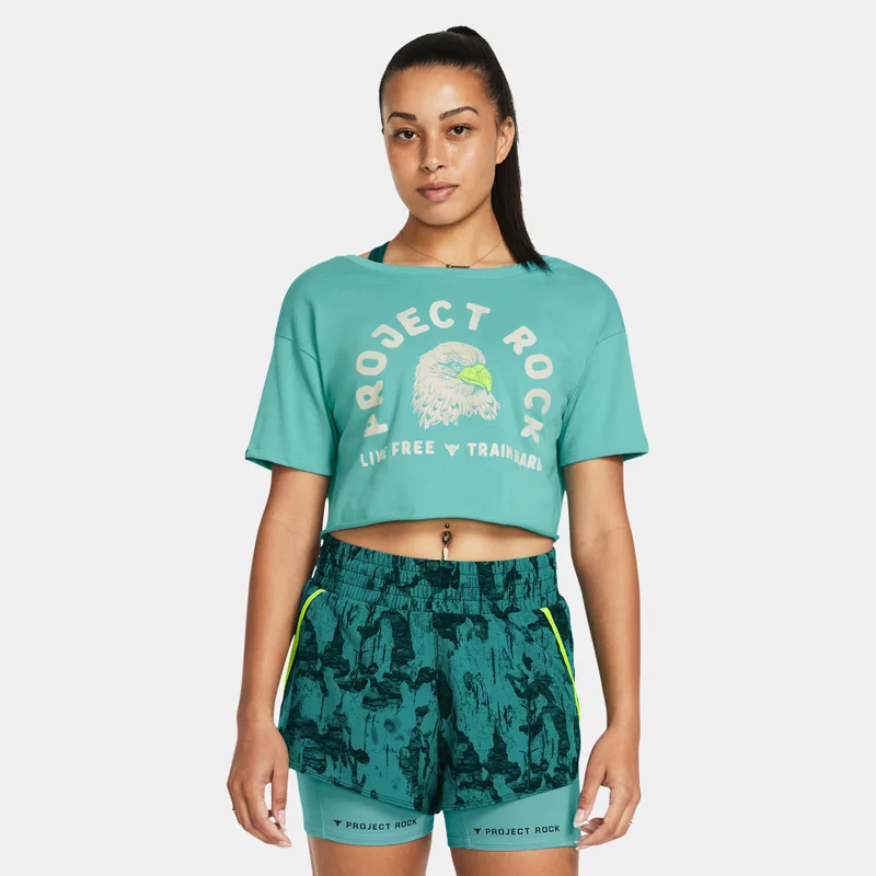 Women's Project Rock Graphic Crop Top