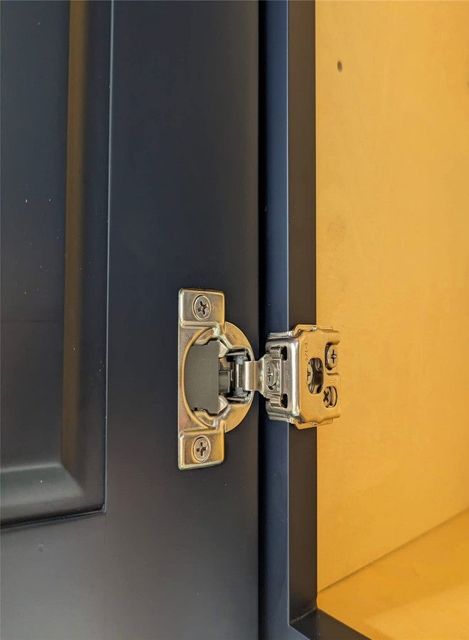 Elysian Soft Close 1-1/4" Overlay Cabinet Hinge Cabinet Kitchen Hardware Kitchen Cabinet Door Hinges with Screws 105 Degree 6 Ways 3 Cam Adjustment - Image 4