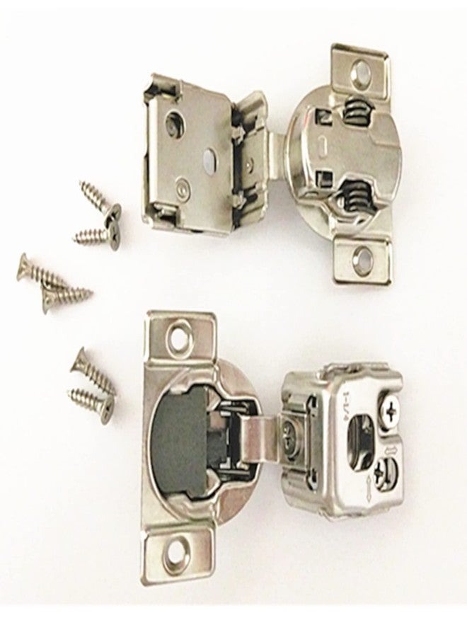 Elysian Soft Close 1-1/4" Overlay Cabinet Hinge Cabinet Kitchen Hardware Kitchen Cabinet Door Hinges with Screws 105 Degree 6 Ways 3 Cam Adjustment - Image 5