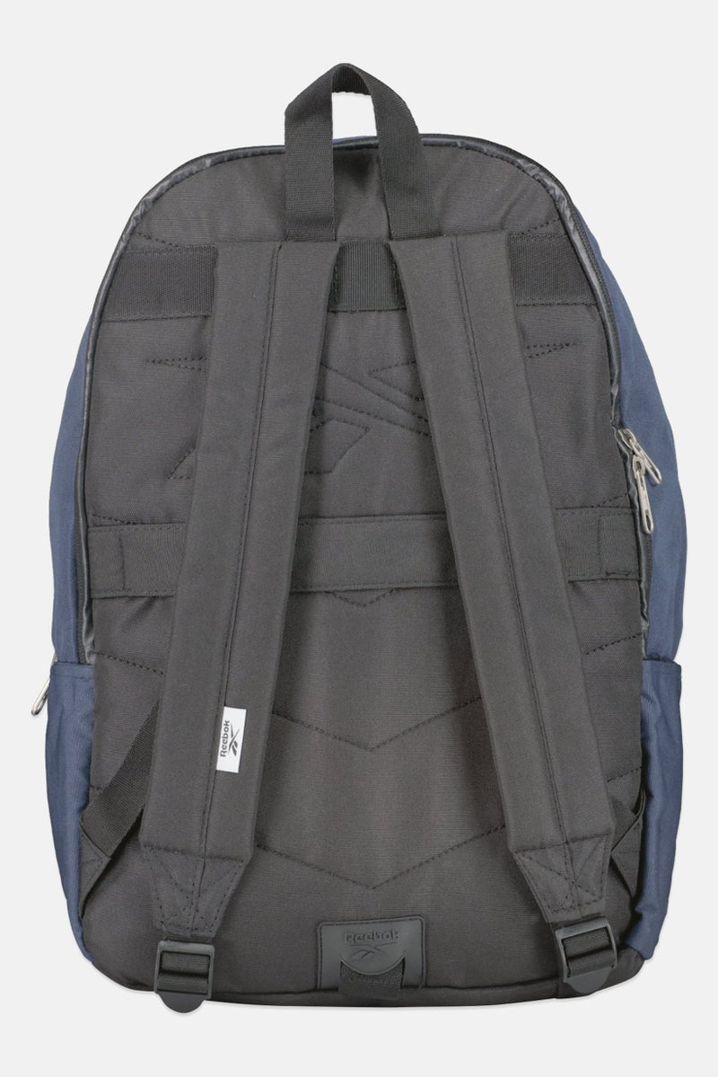 Reebok Men Brand Logo Backpack, Navy - Image 2