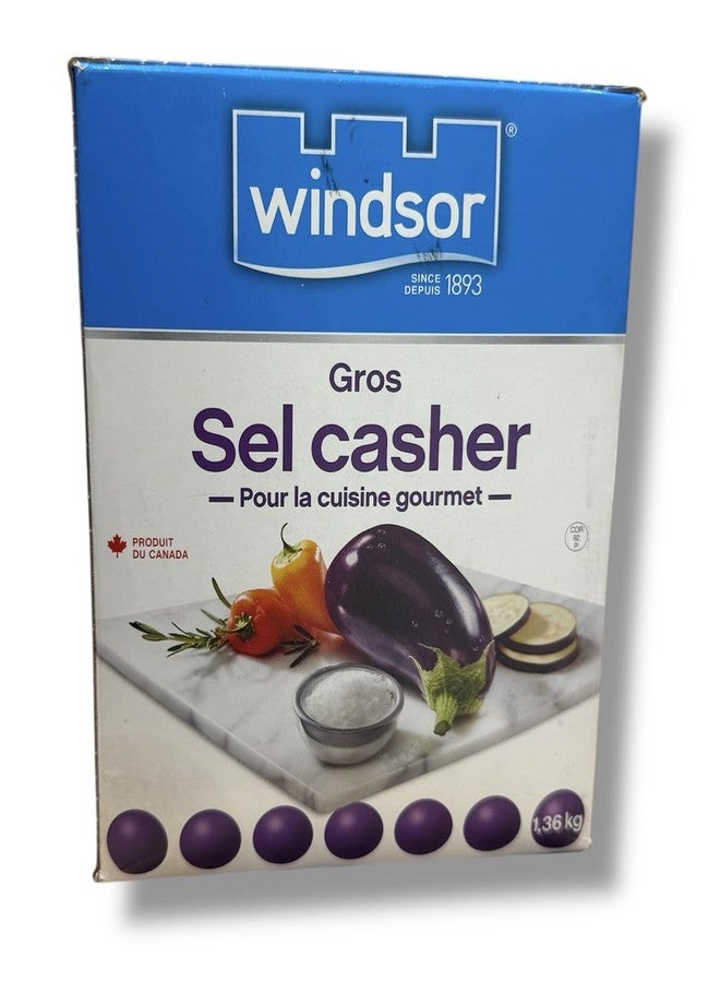 Windsor Coarse Kosher Salt 1.36kg, For Gourmet Cooking (Product of Canada) - Image 3