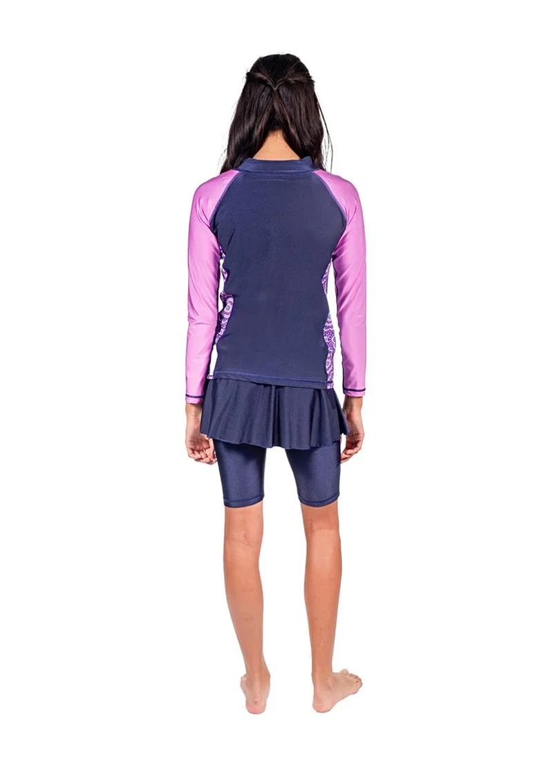 COEGA SUNWEAR COEGA Youth Girls Rashguard Long Sleeve - Pink Mandala
