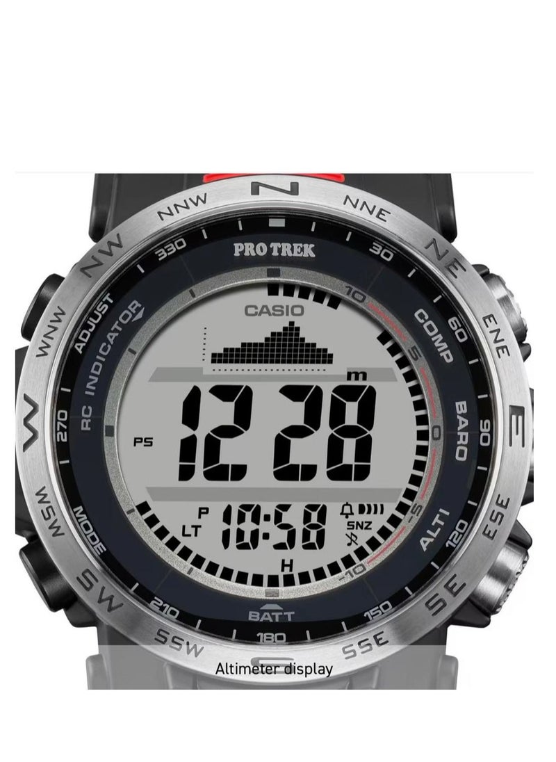 CASIO - Casio Protrek PRW-35-1A Black Bio-Based Resin Band Men Watch - Image 1