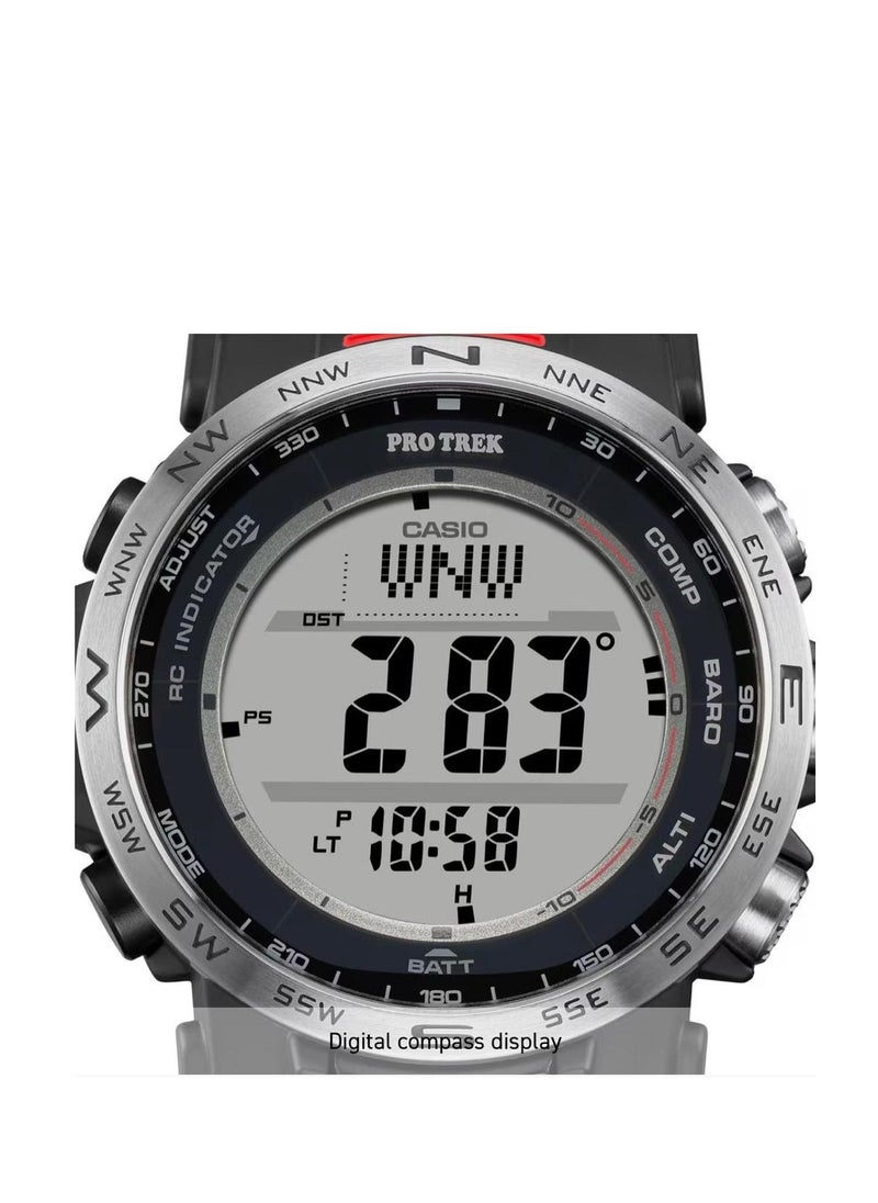 CASIO - Casio Protrek PRW-35-1A Black Bio-Based Resin Band Men Watch - Image 1