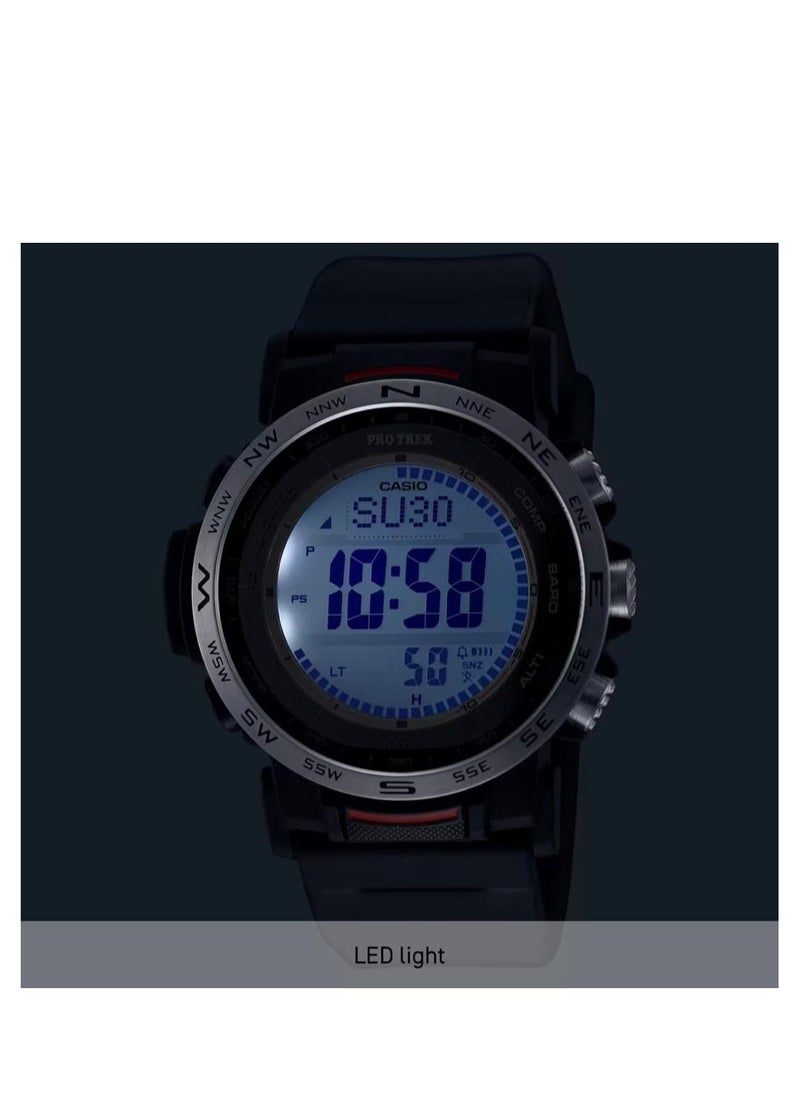 CASIO - Casio Protrek PRW-35-1A Black Bio-Based Resin Band Men Watch - Image 1