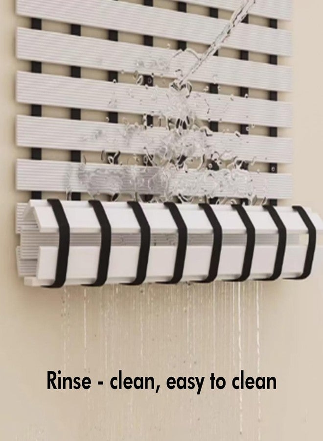 Tiamo Non Slip Large Shower Mat(35.4"*23.6"),Extra Large Shower Mats for Inside Shower, Non Slip Shower Mat for Elderly,Non Suction Cups Heavy Duty Bathtub Mat,Rubber - Image 3