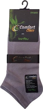 Comfort Class Comfort 3 Pairs of Seamless Bamboo Booties Socks 