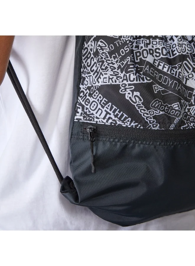 Porsche  PORSCHE FW QUOTED AOP PULL BAG for Men | Best Price UAE