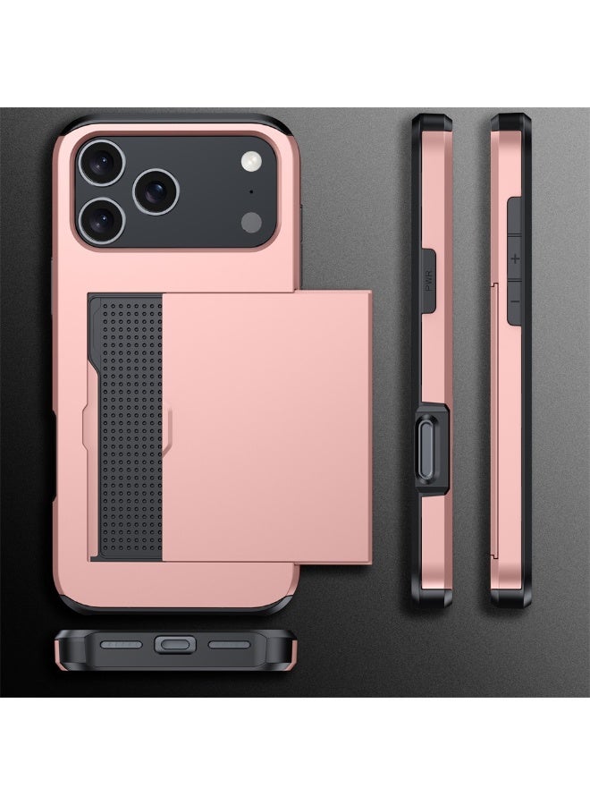 عام غطاء هاتف واقي متوافق مع آيفون 17 برو، غلاف هاتف متين مقاوم للصدمات، مصمم خصيصًا لآيفون 17 برو. - Image 5