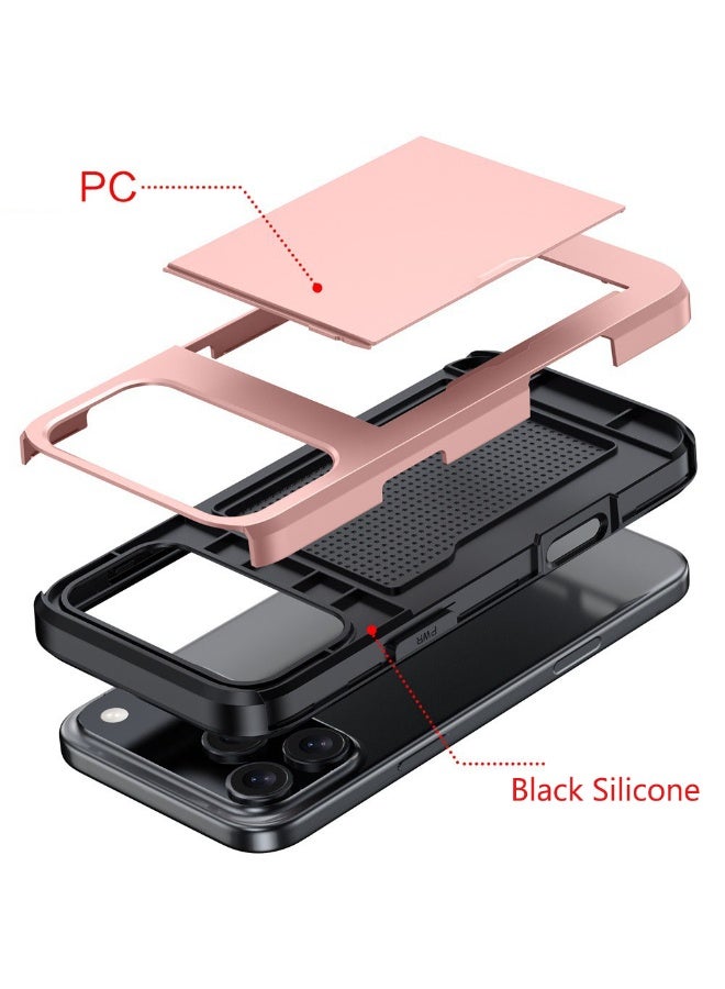 عام غطاء هاتف واقي متوافق مع آيفون 17 برو، غلاف هاتف متين مقاوم للصدمات، مصمم خصيصًا لآيفون 17 برو. - Image 2