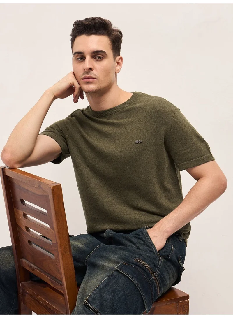 THE BEAR HOUSE  Men’s Cotton T-Shirt – Soft, Breathable & Comfortable, Perfect for Casual Wear, Ideal for Everyday & Summer for Men | Best Price UAE