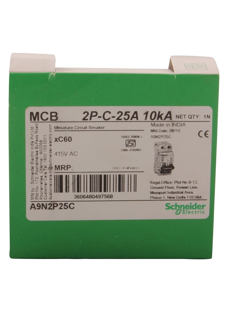 Schneider Druckluft Schneider XC60 Miniature Circuit Breaker White  - Image 2