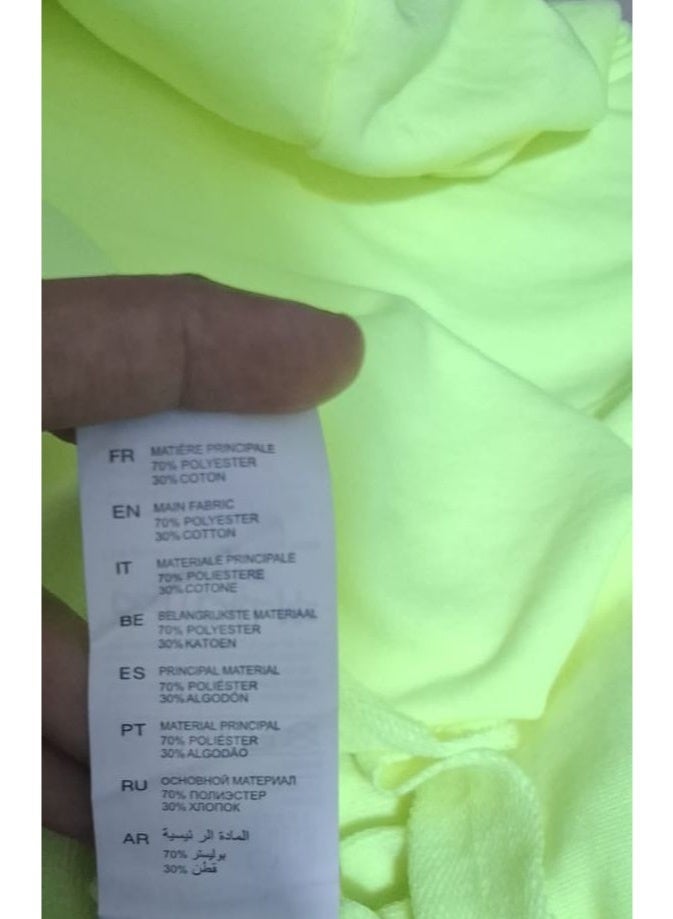 Don't Call Me Jennyfer Neon Sleeveless Hoodie – Relaxed Fit - Image 3