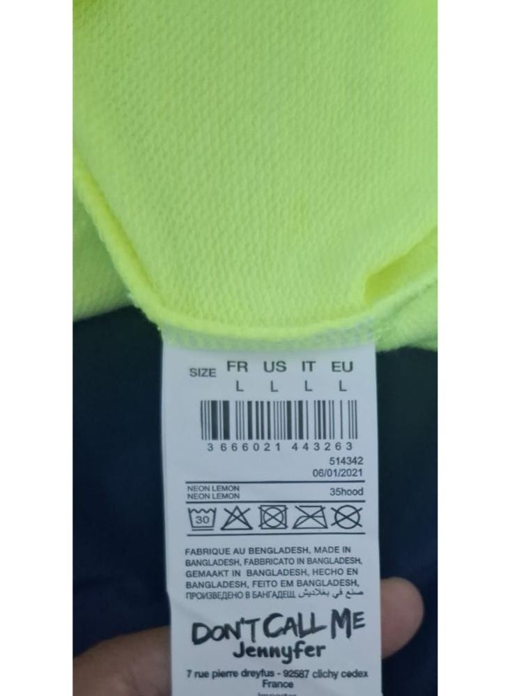 Don't Call Me Jennyfer Neon Sleeveless Hoodie – Relaxed Fit - Image 5