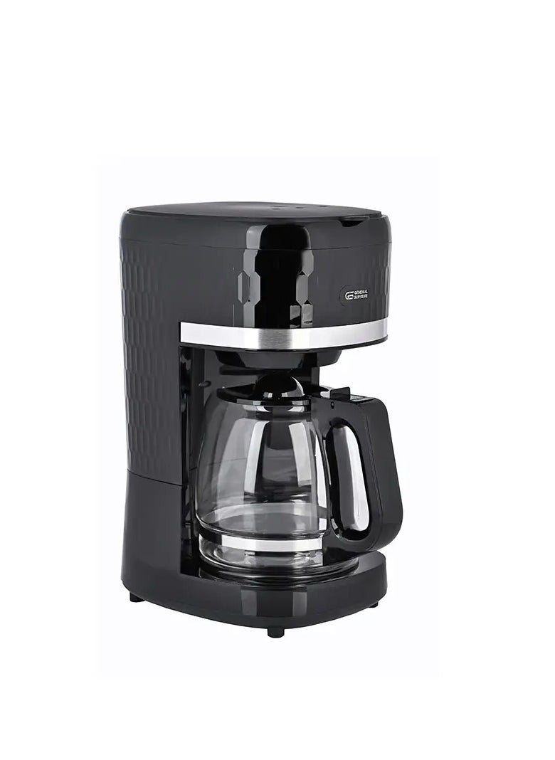 GENERAL SUPREME General Supreme Coffee Maker, Anti-Drip System, 920-1080 Watt, Black/Steel  - Image 3
