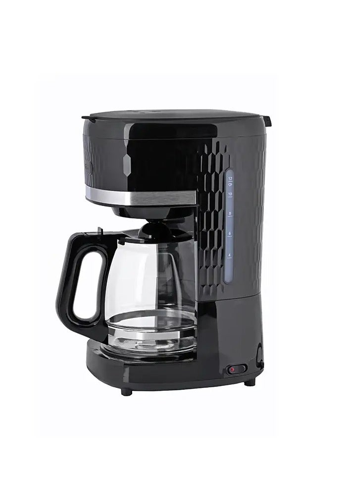 GENERAL SUPREME General Supreme Coffee Maker, Anti-Drip System, 920-1080 Watt, Black/Steel  - Image 4
