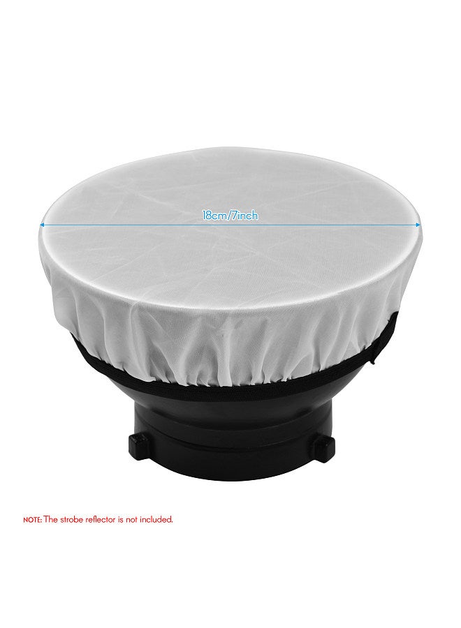 7 Inches/180mm Soft Diffuser Sock Studio Strobe Reflector/Sparkler Reflectors Diffuser Sock for Portrait Product Photography Video Shooting  - Image 3