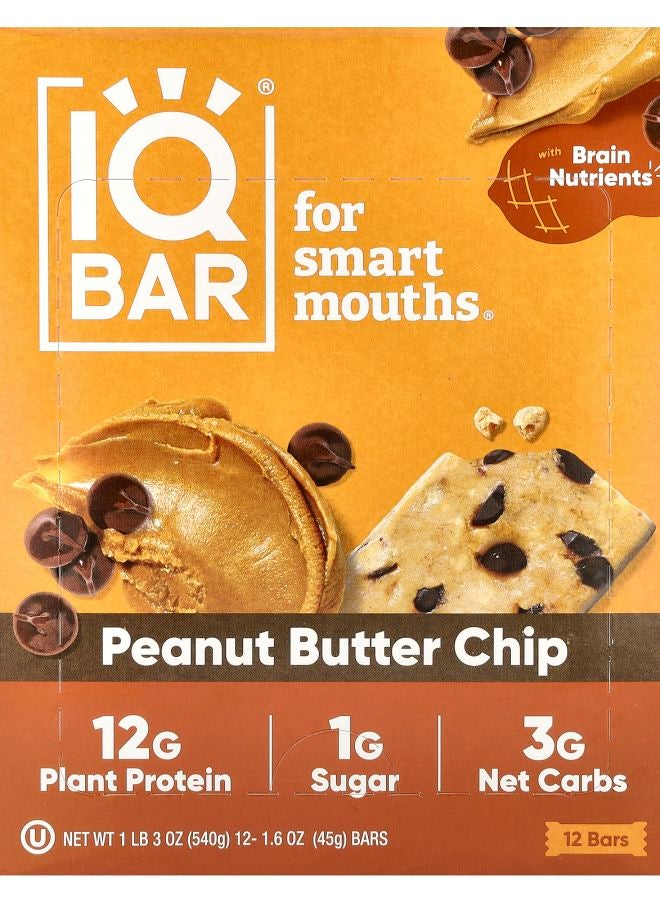 Peanut Butter Chip 12 Bars 1.6 oz (45 g) Each