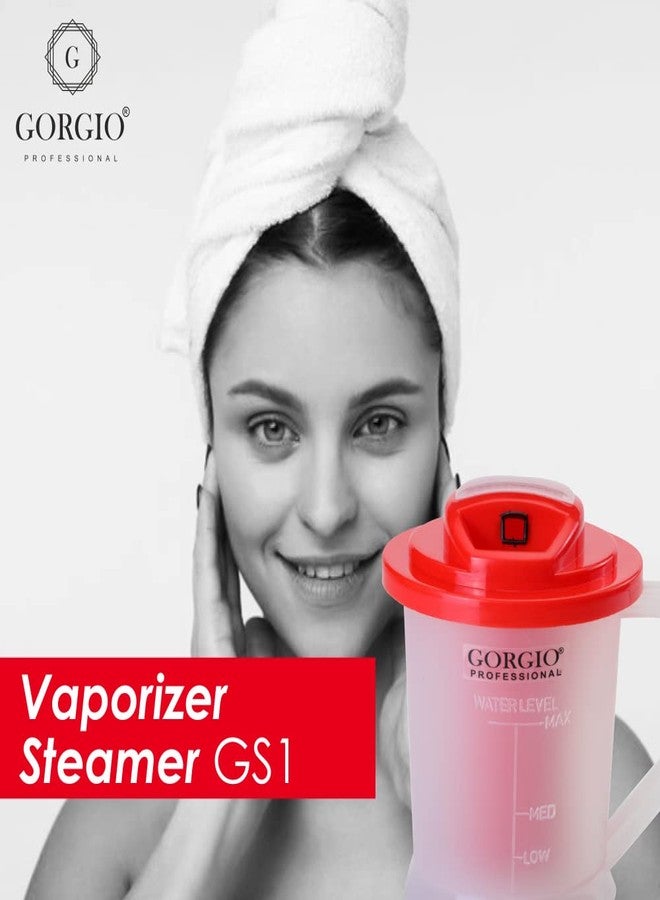 Gorgio Professional Facial Vaporizer Steamer | Face & Nose Steam Inhaler for Glowing Skin and Cold Relief | Compact Design for Home Use - Image 5