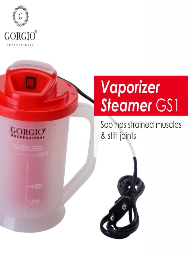 Gorgio Professional Facial Vaporizer Steamer | Face & Nose Steam Inhaler for Glowing Skin and Cold Relief | Compact Design for Home Use - Image 4