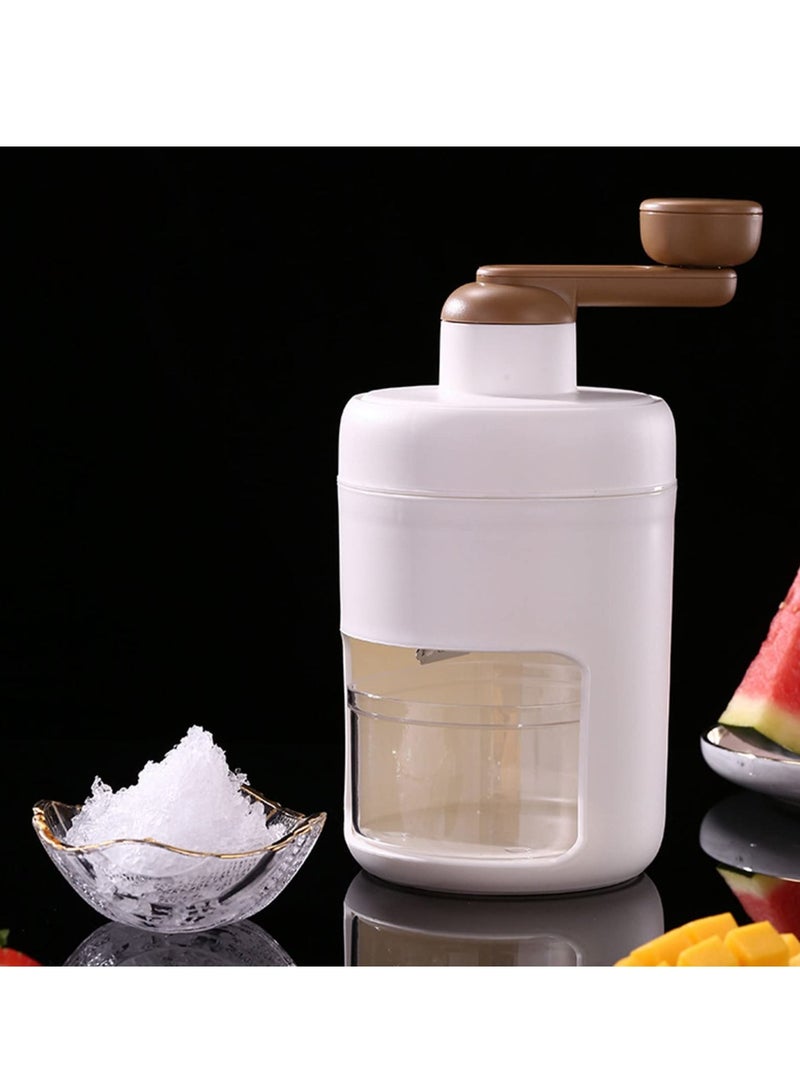 HOMESTAR Portable Manual Ice Crusher With Thickened Stainless Steel Blades And Tray - Image 2