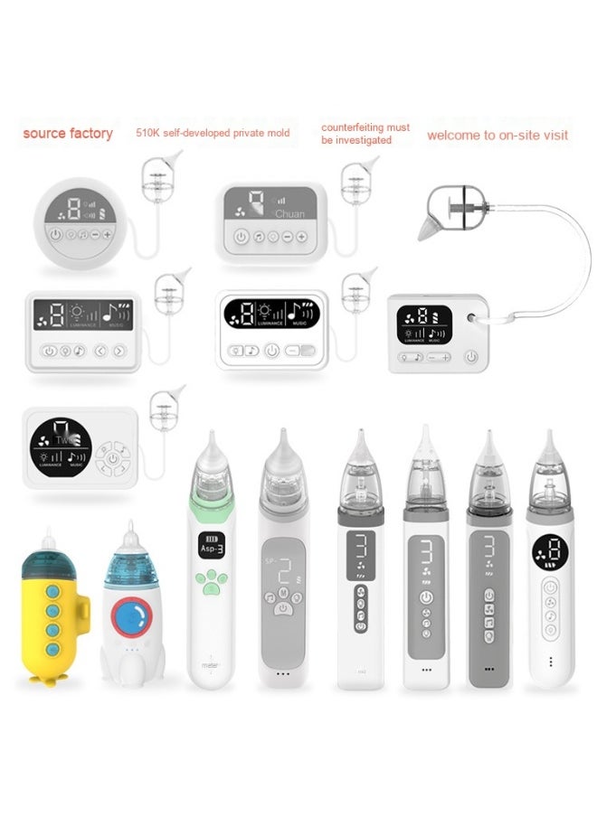 Generic Electric Baby Nasal Aspirator - Powerful Split Design for Fresh Breathing  - Image 2