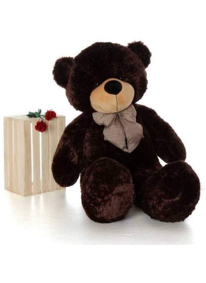 CLICK4DEAL CLICK4DEAL Soft Toys Long Soft Lovable Huggable Cute Giant Life Size Toy Figure Child Safe Best for Birthday Gift Valentine Gift for Girlfriend 4 FEET Chocolate  - Image 3