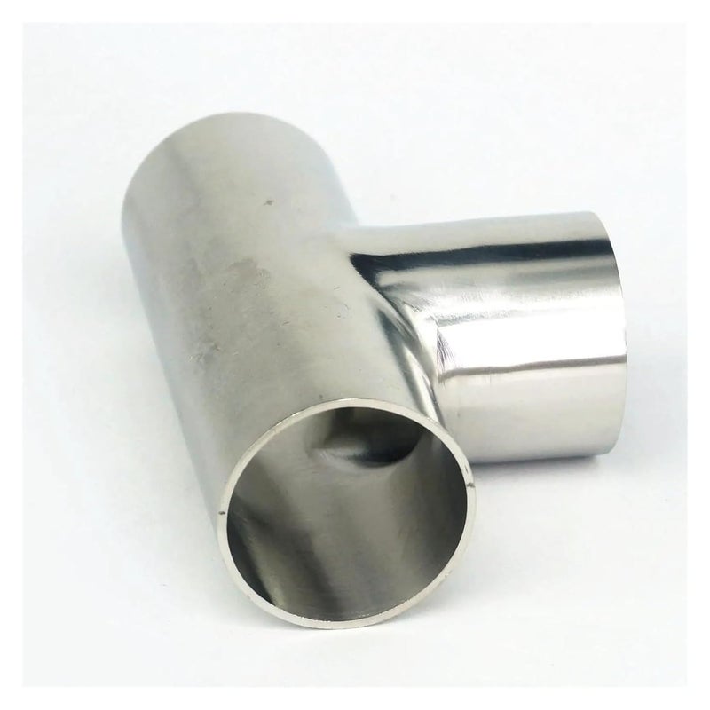 304 Stainless Steel 40mm OD Equal Welding Tee Pipe Fitting Connector - Image 5