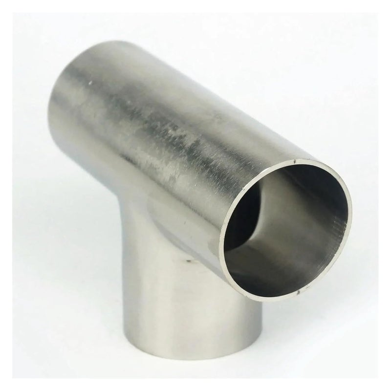 304 Stainless Steel 40mm OD Equal Welding Tee Pipe Fitting Connector - Image 3