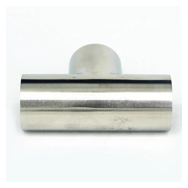 304 Stainless Steel 40mm OD Equal Welding Tee Pipe Fitting Connector - Image 4