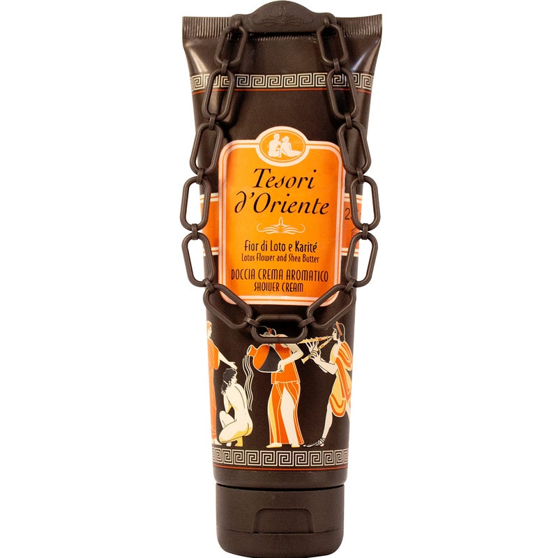 Tesori d'Oriente Shower Gel for Women & Men, Moisturizing Body Wash Shower Gel, Travel Body Wash with Essential Ingredients for Body & Skin Care-250 Ml-8.45us Fl Oz- [Italian Import ]-(Lotus Flower) - Image 2