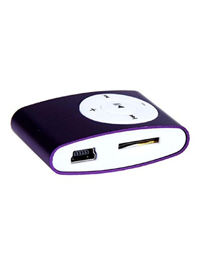 NIBEMINENT USB Mini 32GB MP3 Player With Micro SD/TF Card Support And In-Ear Earphones audio20180111009 Purple  - Image 3
