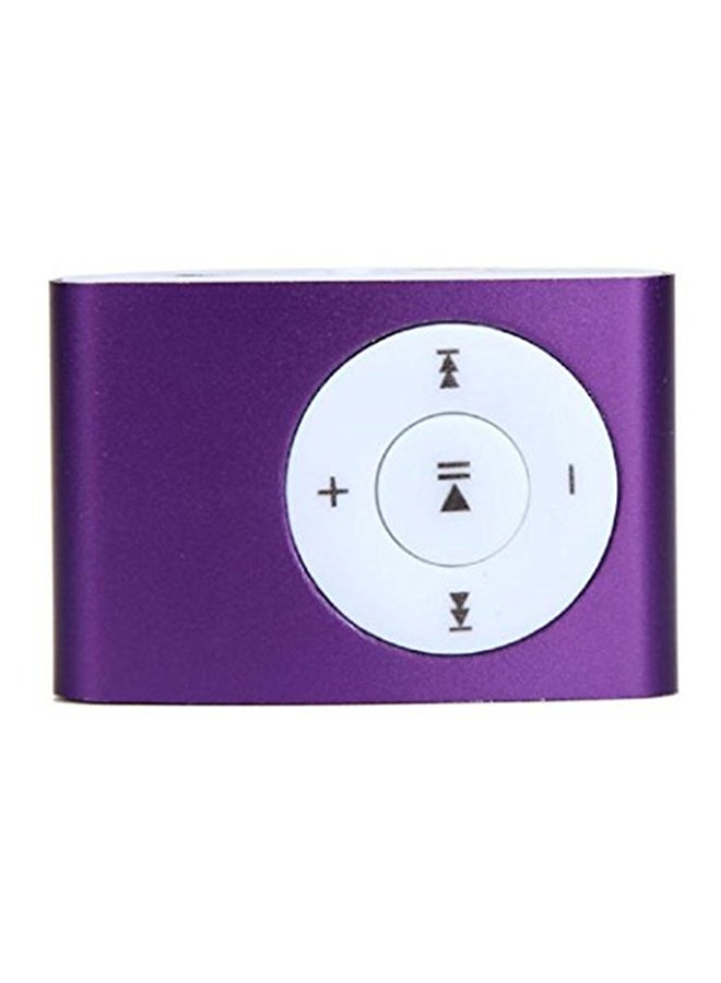 NIBEMINENT USB Mini 32GB MP3 Player With Micro SD/TF Card Support And In-Ear Earphones audio20180111009 Purple  - Image 2