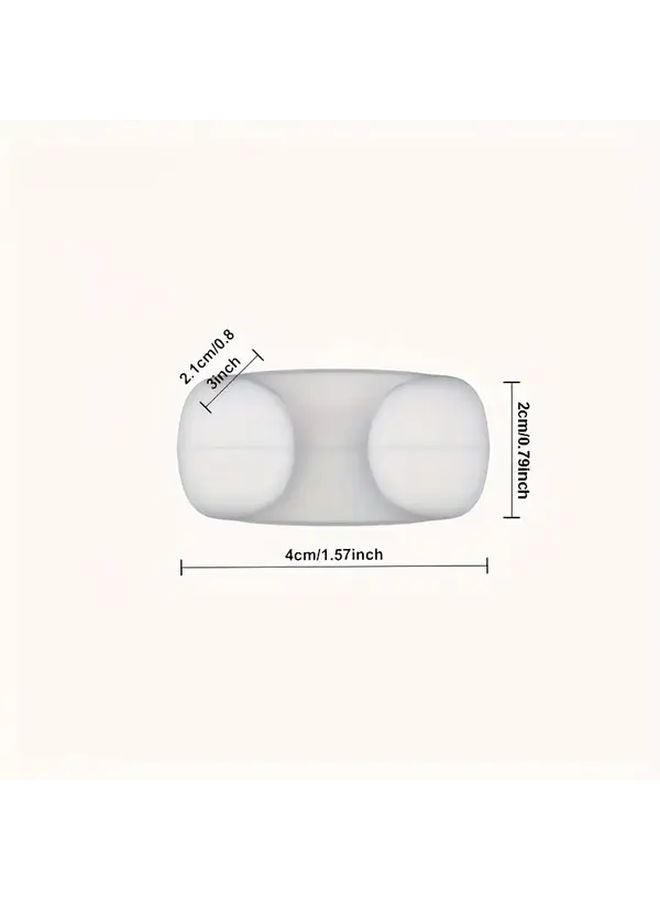 حامل مغرفة الأرز اللاصق العشوائي اللون، حامل مغرفة المطبخ المثبت على الحائط دون أثر - Image 4