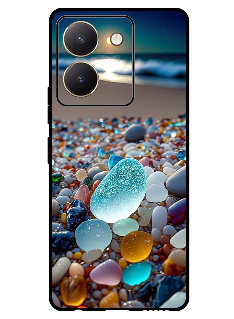 Theodor Protective Case Anti Scratch Shock Proof Bumper Cover For Vivo Y77t Glow Stones 2 - Image 1